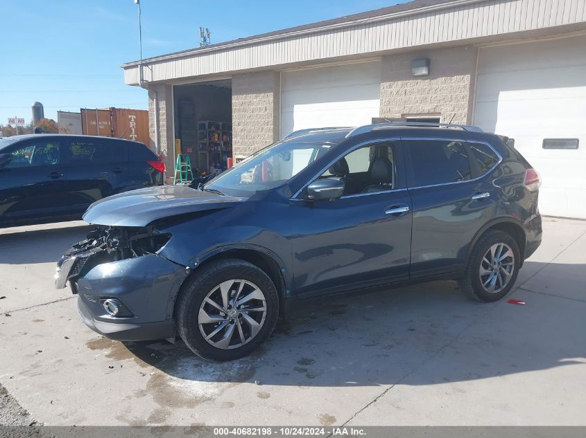 VIN 5N1AT2MV4FC781668 2015 NISSAN ROGUE no.2