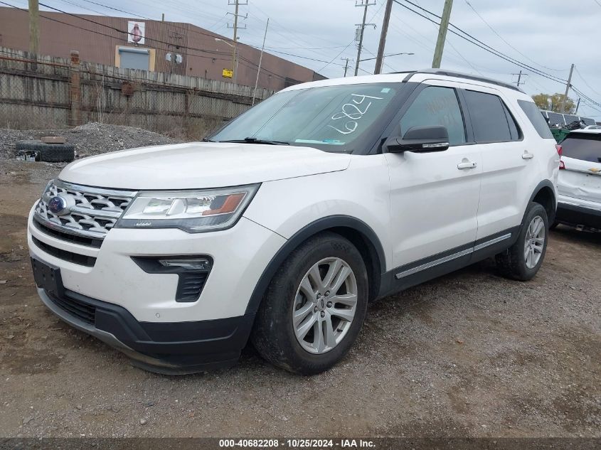 VIN 1FM5K8D82KGA06824 2019 Ford Explorer, Xlt no.2