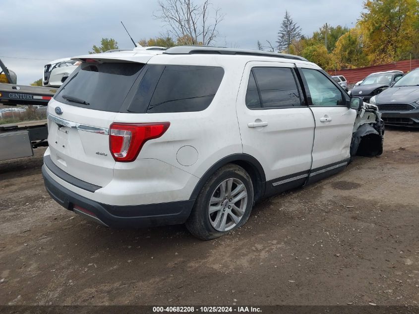 VIN 1FM5K8D82KGA06824 2019 Ford Explorer, Xlt no.4