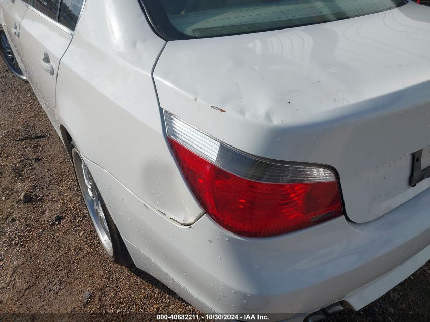 2006 BMW 530I VIN: WBANE73506CM32194 Lot: 40682211