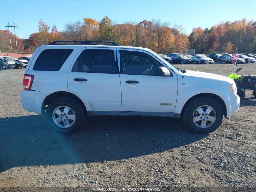 2008 Ford Escape Xlt VIN: 1FMCU03148KA06465 Lot: 40682258