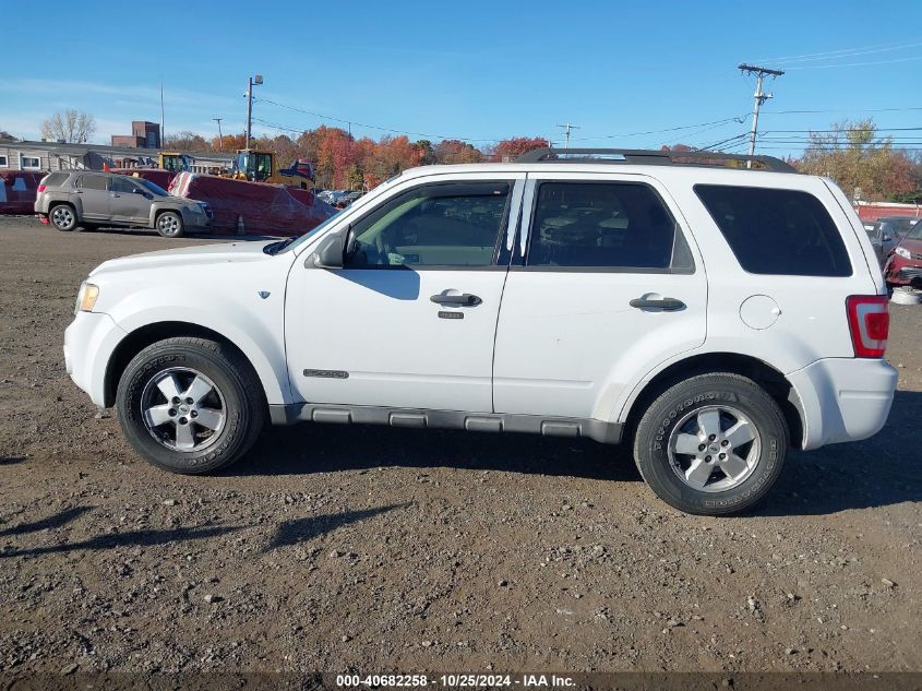 2008 Ford Escape Xlt VIN: 1FMCU03148KA06465 Lot: 40682258