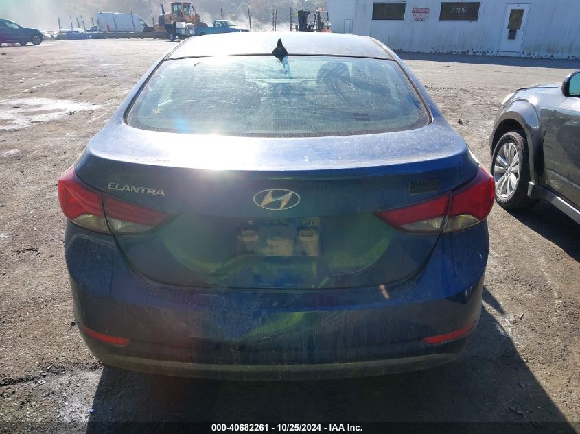 2015 Hyundai Elantra Se/Sport/Limited VIN: 5NPDH4AE4FH569697 Lot: 40682261