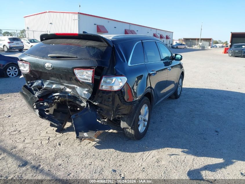 2016 KIA SORENTO 2.4L LX - 5XYPG4A38GG088729