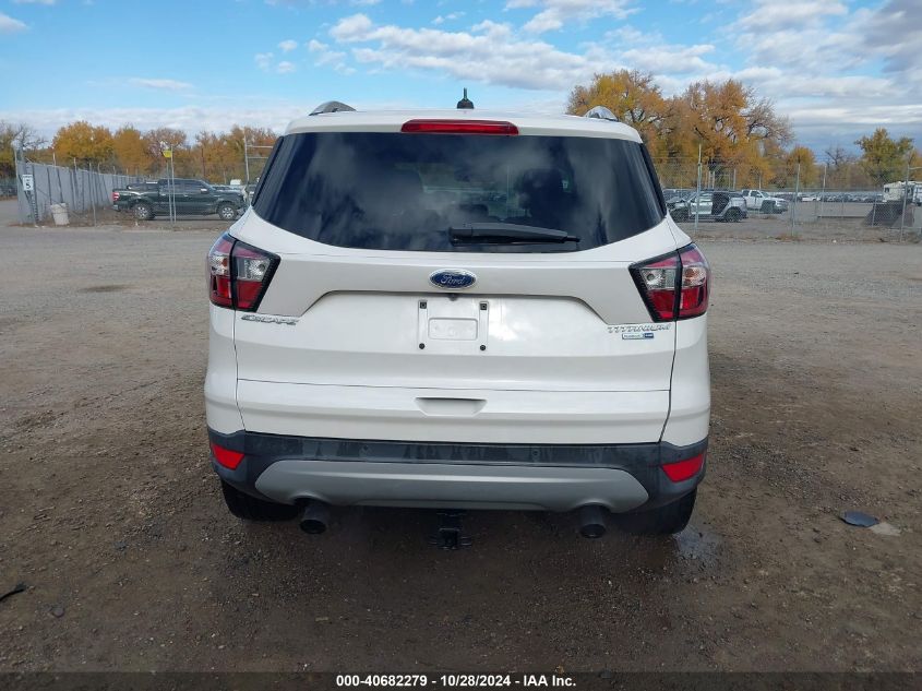 2017 FORD ESCAPE TITANIUM - 1FMCU9JD3HUD18525