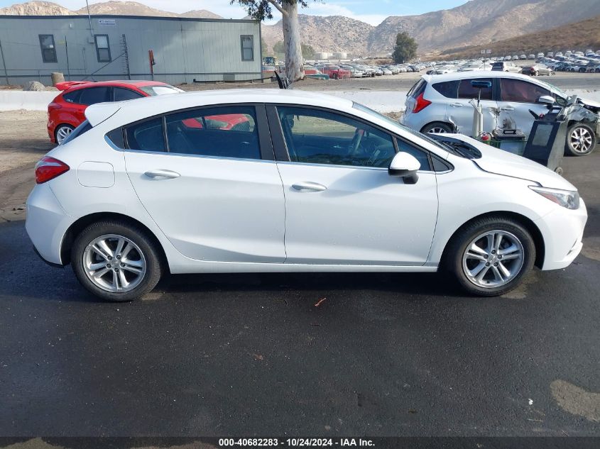 2018 Chevrolet Cruze Lt Auto VIN: 3G1BE6SM2JS639268 Lot: 40682283