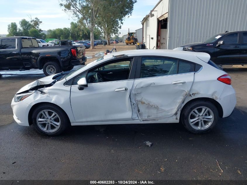 2018 Chevrolet Cruze Lt Auto VIN: 3G1BE6SM2JS639268 Lot: 40682283