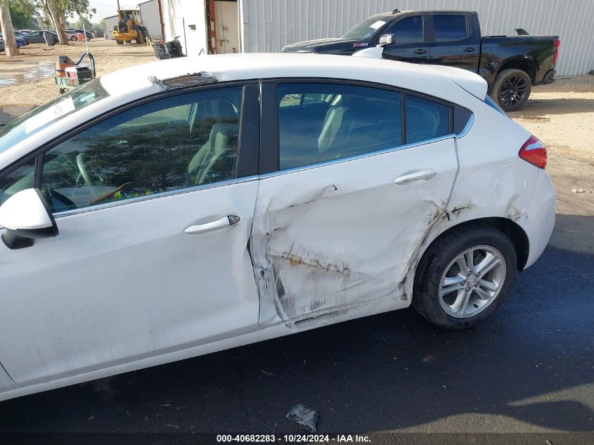 2018 Chevrolet Cruze Lt Auto VIN: 3G1BE6SM2JS639268 Lot: 40682283