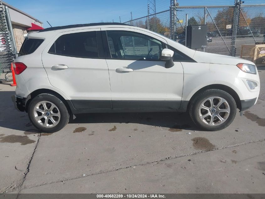 2018 Ford Ecosport Se VIN: MAJ3P1TE0JC165882 Lot: 40682289