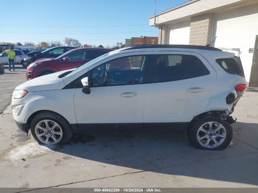 2018 Ford Ecosport Se VIN: MAJ3P1TE0JC165882 Lot: 40682289