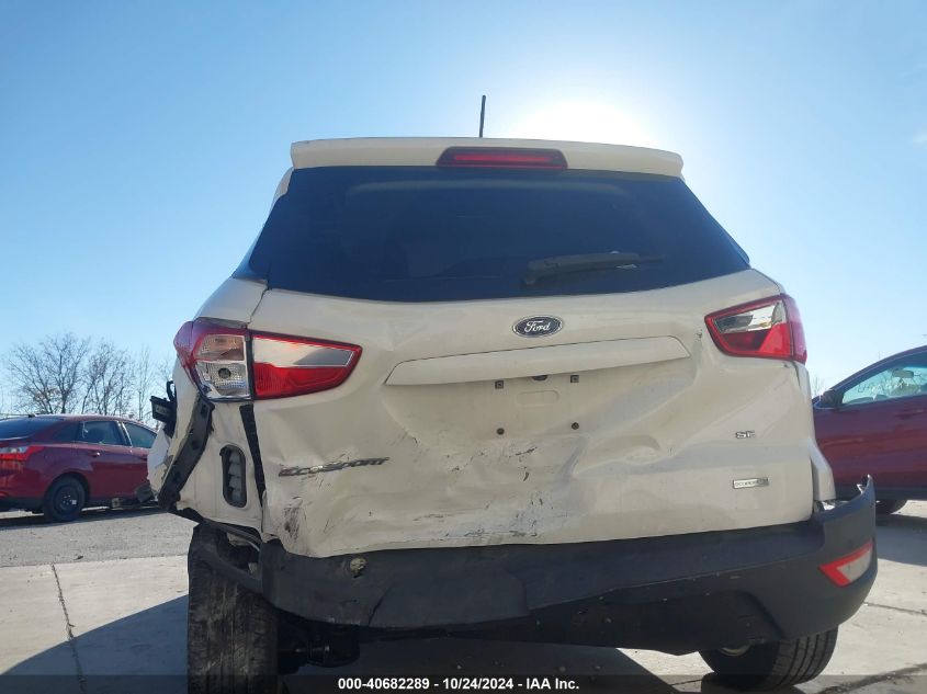 2018 Ford Ecosport Se VIN: MAJ3P1TE0JC165882 Lot: 40682289