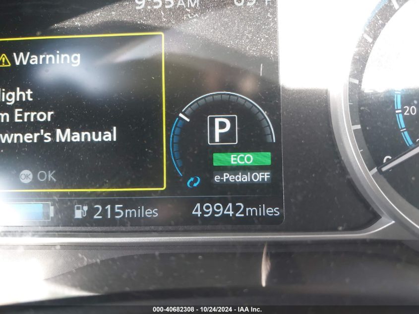 2020 NISSAN LEAF SV PLUS 62 KWH - 1N4BZ1CP9LC304997