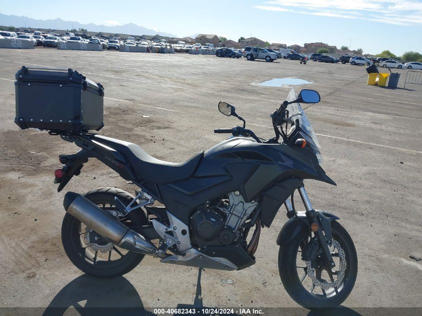 2016 Honda Cb500 X VIN: MLHPC4616G5300343 Lot: 40682343