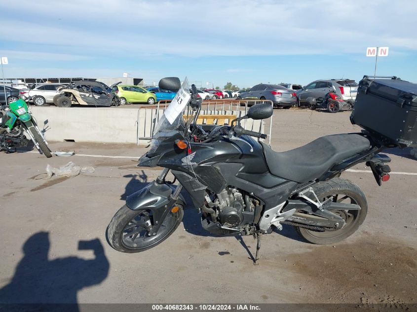 2016 Honda Cb500 X VIN: MLHPC4616G5300343 Lot: 40682343