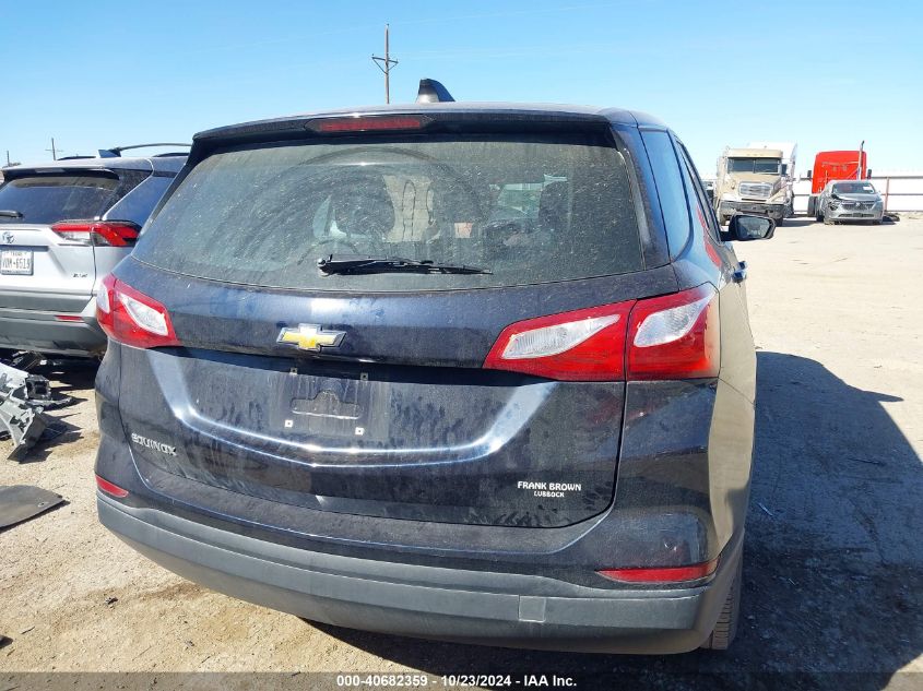 2020 Chevrolet Equinox Fwd Ls VIN: 3GNAXHEV1LS608391 Lot: 40682359