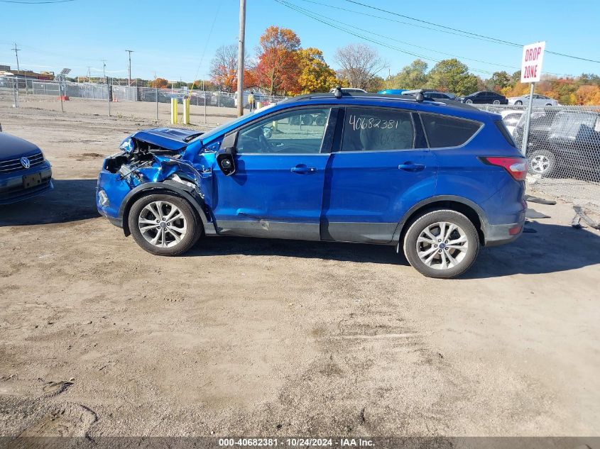 2018 Ford Escape Sel VIN: 1FMCU0HDXJUB38594 Lot: 40682381