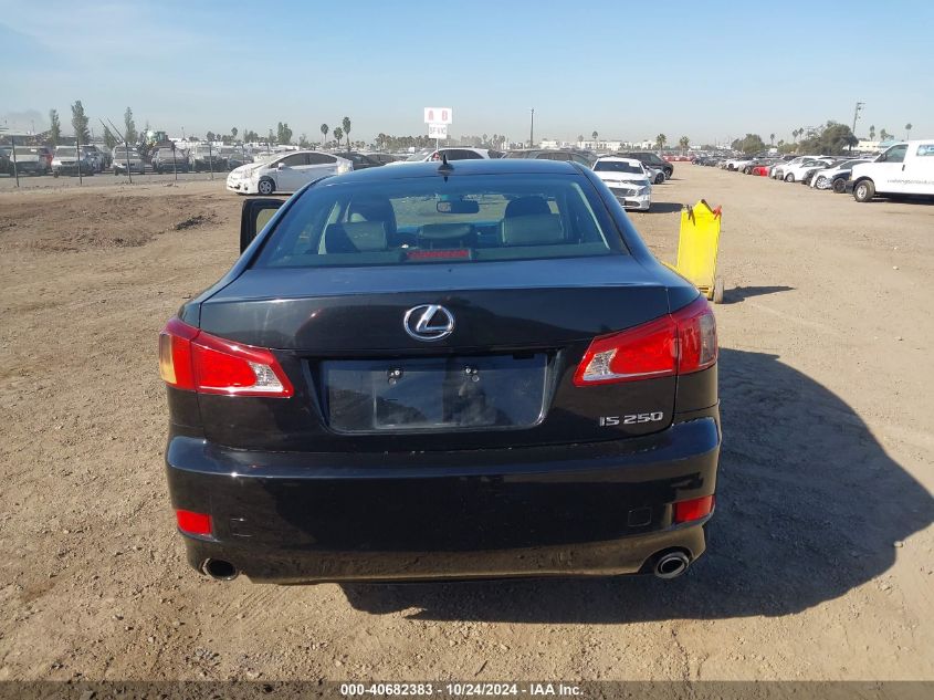 2012 Lexus Is 250 250 VIN: JTHBF5C2XC5179980 Lot: 40682383