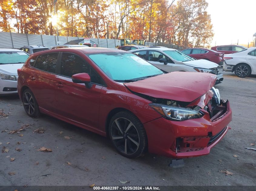 2022 SUBARU IMPREZA SPORT 5-DOOR - 4S3GTAM68N3716080