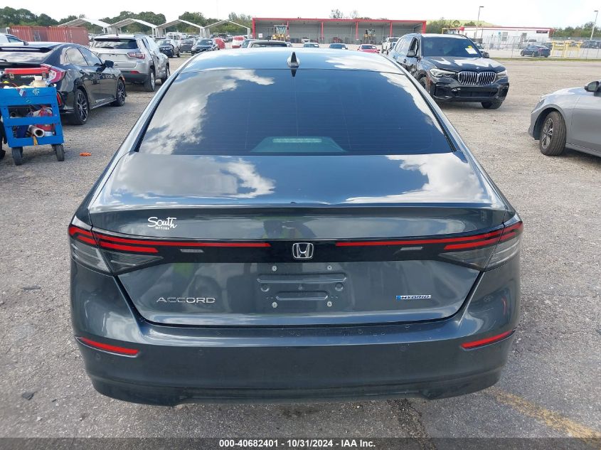 2023 Honda Accord Hybrid Ex-L VIN: 1HGCY2F64PA067106 Lot: 40682401