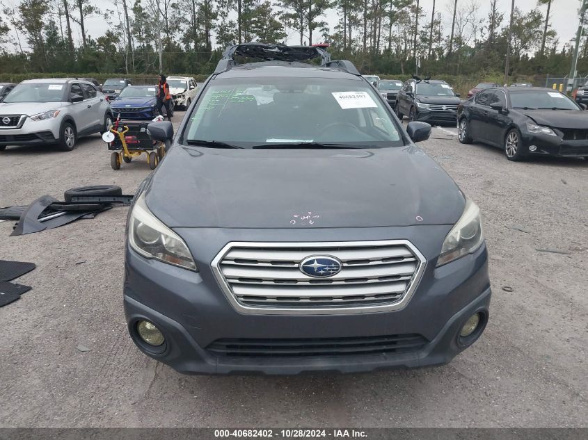 2016 Subaru Outback 2.5I Premium VIN: 4S4BSBHCXG3319486 Lot: 40682402