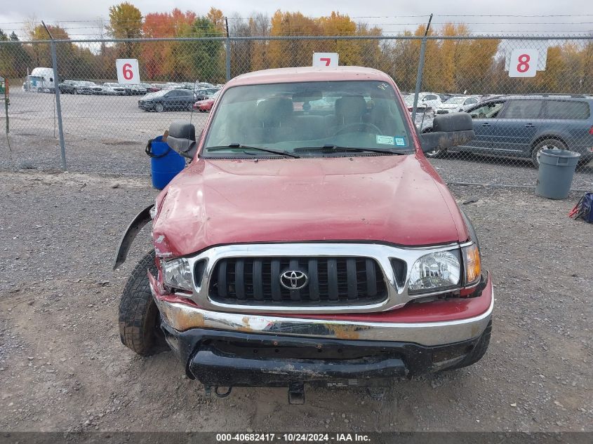 2002 Toyota Tacoma Base V6 VIN: 5TEHN72N32Z108654 Lot: 40682417