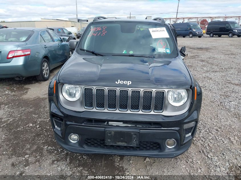 2020 Jeep Renegade Limited 4X4 VIN: ZACNJBD12LPM00283 Lot: 40682418