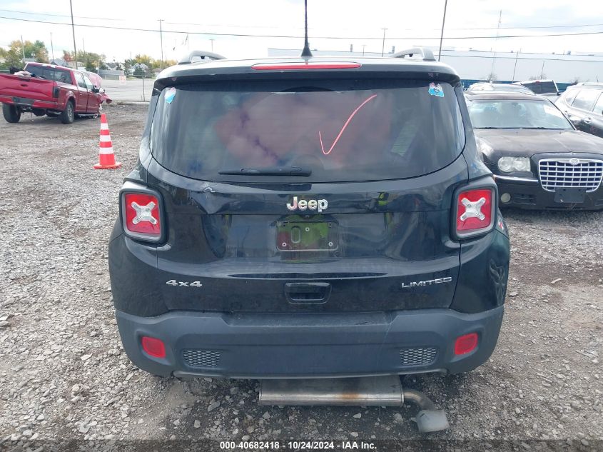 2020 Jeep Renegade Limited 4X4 VIN: ZACNJBD12LPM00283 Lot: 40682418