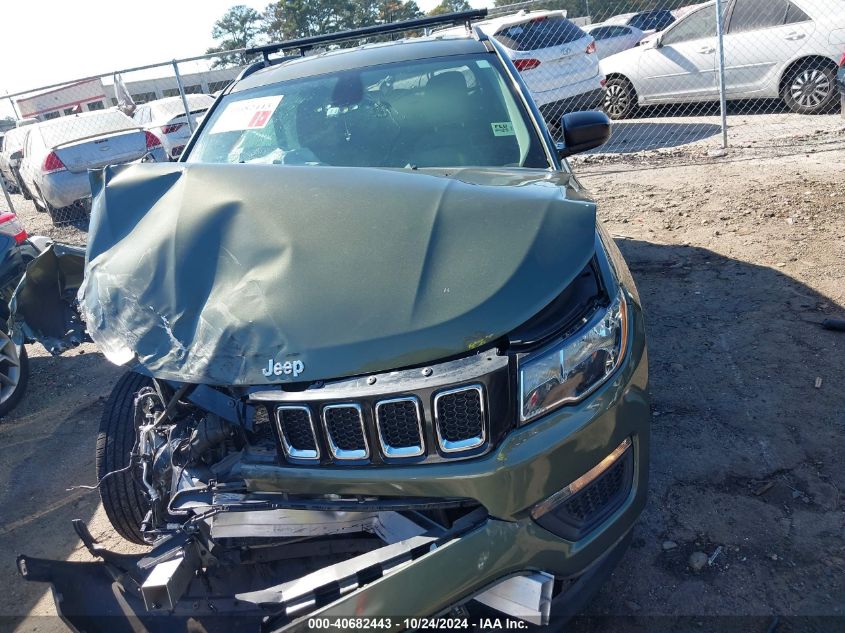 2019 Jeep Compass Sport Fwd VIN: 3C4NJCAB8KT658515 Lot: 40682443