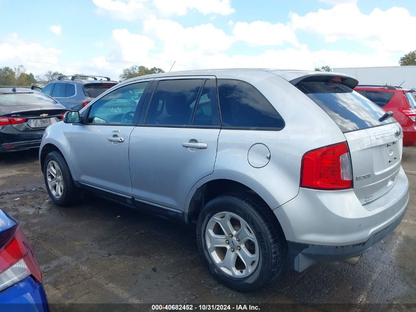 2013 Ford Edge Sel VIN: 2FMDK3JC4DBA32858 Lot: 40682452