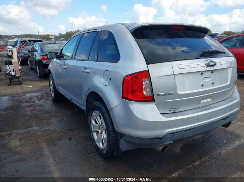 2013 Ford Edge Sel VIN: 2FMDK3JC4DBA32858 Lot: 40682452