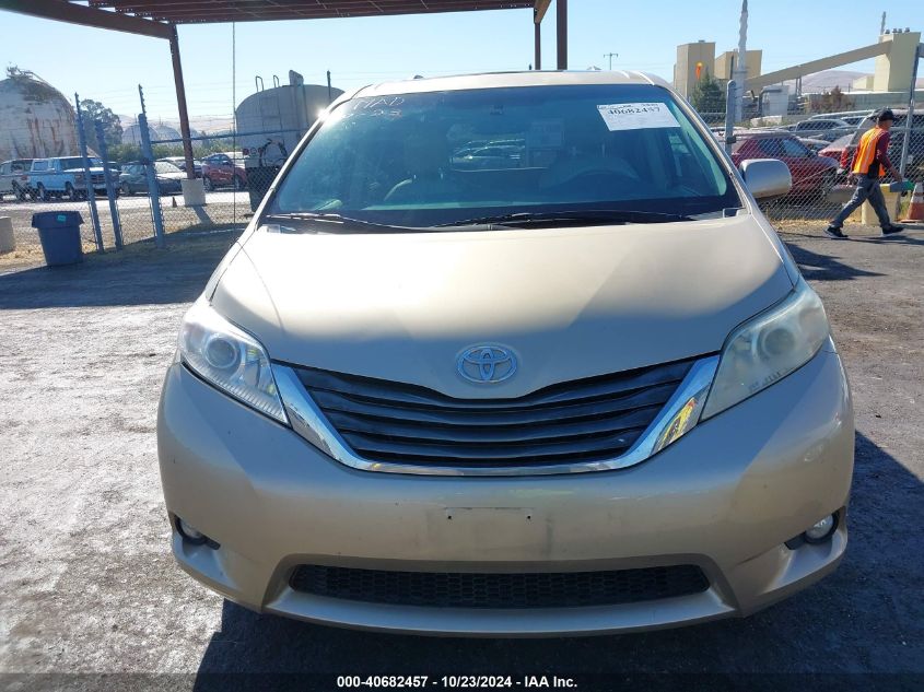 2011 Toyota Sienna Xle V6 VIN: 5TDYK3DC4BS017595 Lot: 40682457