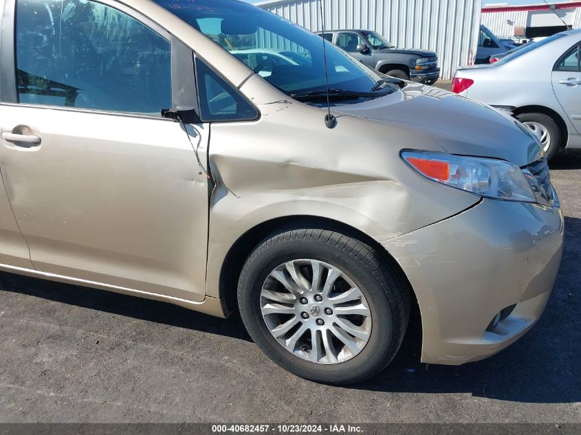 2011 Toyota Sienna Xle V6 VIN: 5TDYK3DC4BS017595 Lot: 40682457