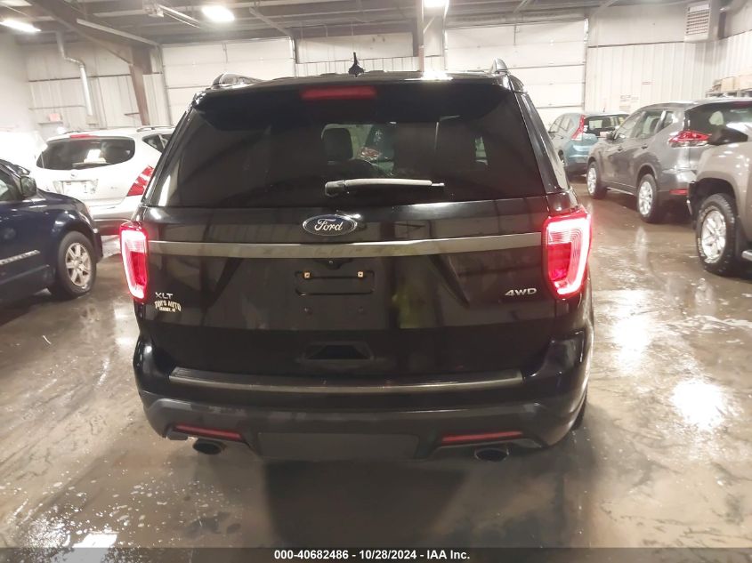 2018 Ford Explorer Xlt VIN: 1FM5K8D84JGB09189 Lot: 40682486