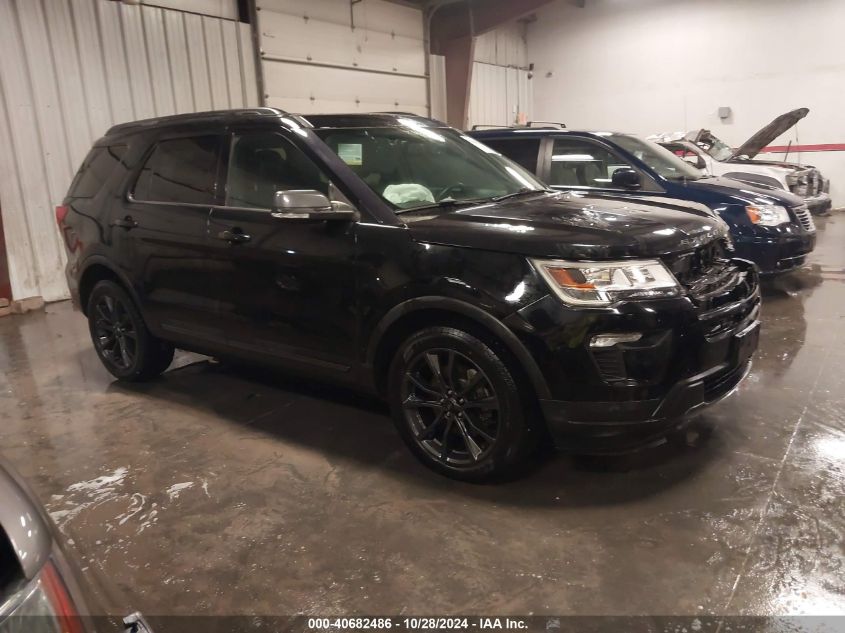 VIN 1FM5K8D84JGB09189 2018 FORD EXPLORER no.1