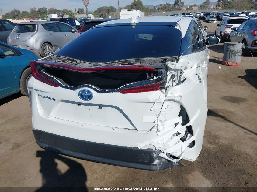 2021 Toyota Prius Prime Le VIN: JTDKAMFP2M3197162 Lot: 40682510