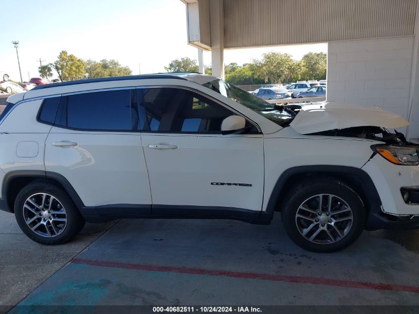 2018 Jeep Compass Latitude VIN: 3C4NJCBB3JT226797 Lot: 40682511