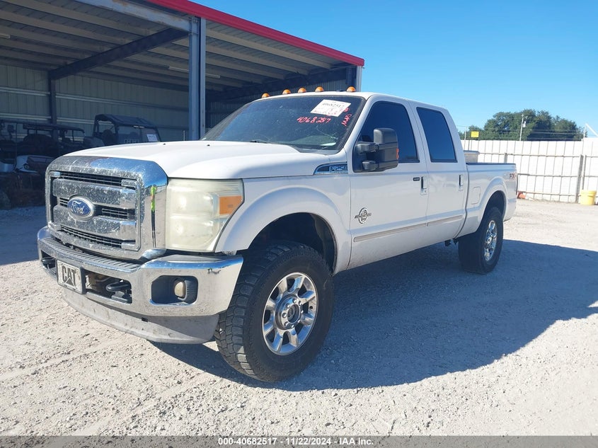 Vin: 1ft7w2bt3bea97099, lot: 41171815, ford f-250 lariat 20112