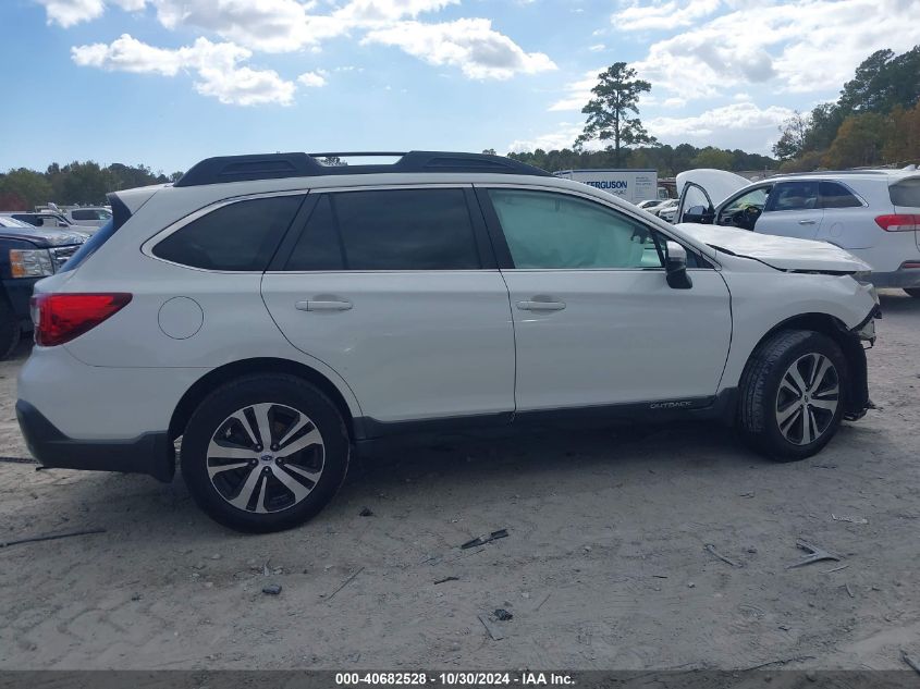 2018 Subaru Outback 2.5I Limited VIN: 4S4BSANC5J3205739 Lot: 40682528