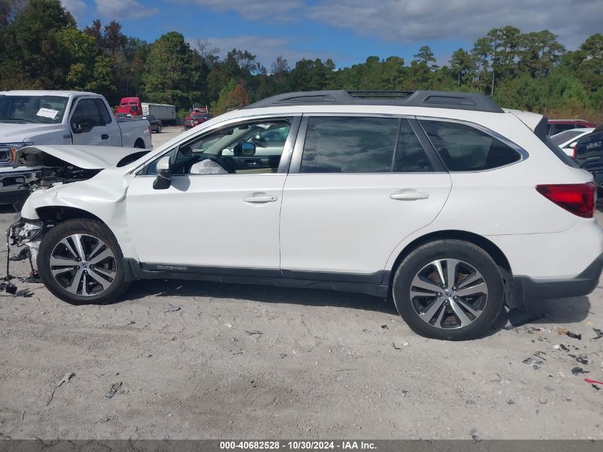 2018 Subaru Outback 2.5I Limited VIN: 4S4BSANC5J3205739 Lot: 40682528