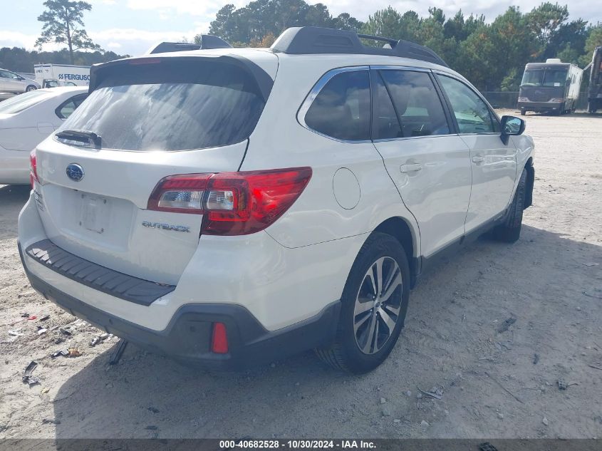 2018 Subaru Outback 2.5I Limited VIN: 4S4BSANC5J3205739 Lot: 40682528