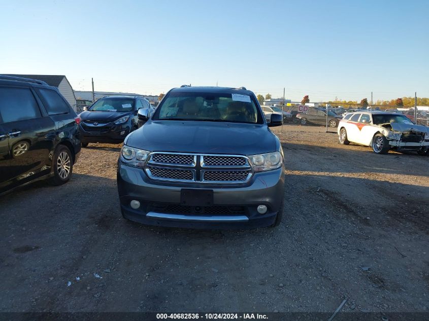 2012 Dodge Durango Citadel VIN: 1C4RDJEG4CC130969 Lot: 40682536