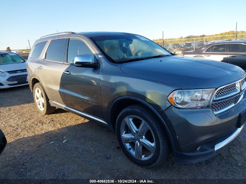 2012 Dodge Durango Citadel VIN: 1C4RDJEG4CC130969 Lot: 40682536