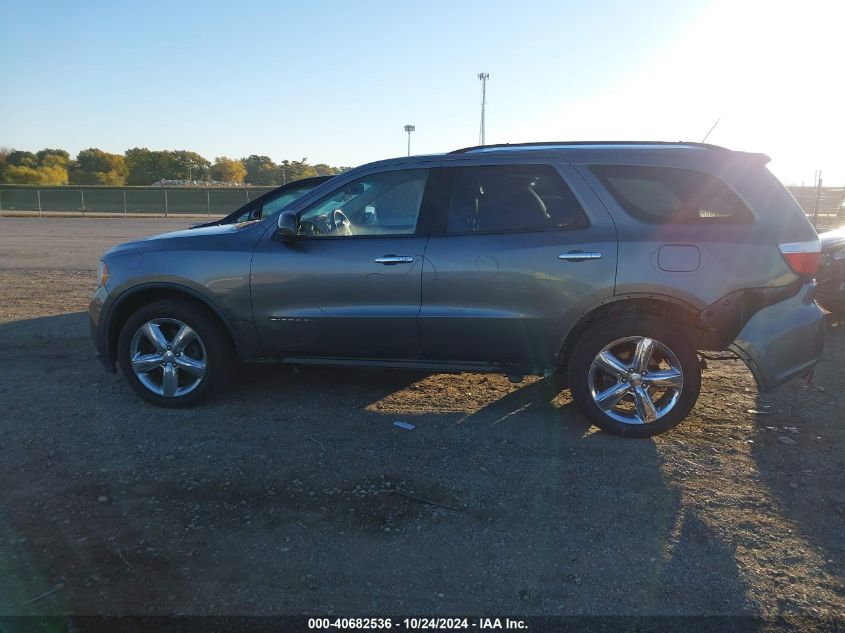 2012 Dodge Durango Citadel VIN: 1C4RDJEG4CC130969 Lot: 40682536