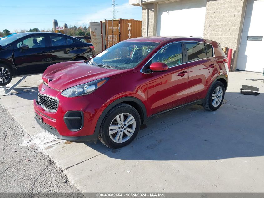 VIN 3VW2B7AJXJM212936 2019 KIA SPORTAGE no.2