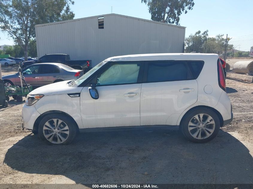 2014 Kia Soul + VIN: KNDJP3A51E7047743 Lot: 40682606