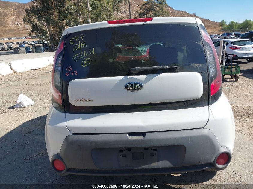 2014 Kia Soul + VIN: KNDJP3A51E7047743 Lot: 40682606