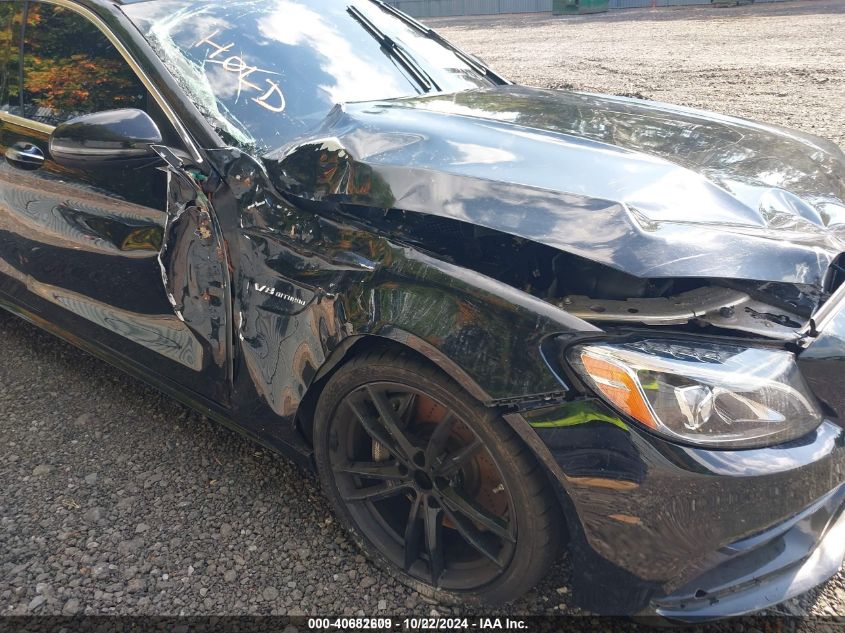 2016 Mercedes-Benz Amg C 63 VIN: 55SWF8GB7GU135839 Lot: 40682609