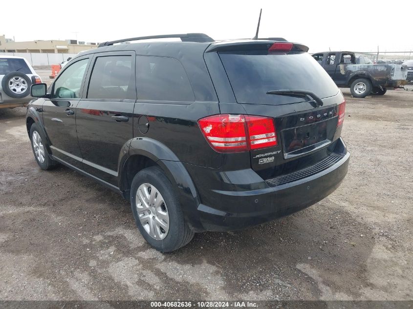 2020 Dodge Journey Se Value VIN: 3C4PDCAB6LT264352 Lot: 40682636