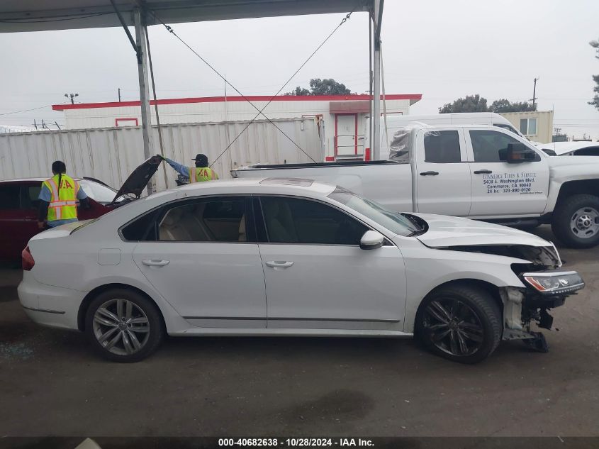 2018 Volkswagen Passat Sel Premium VIN: 1VWCM7A38JC009996 Lot: 40682638