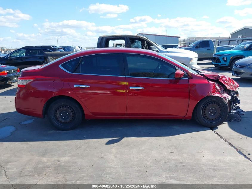 2014 Nissan Sentra S VIN: 3N1AB7AP6EL623543 Lot: 40682640